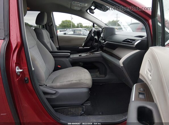 5TDKRKECXMS043146 2021 TOYOTA SIENNA Red Vista interior delantera