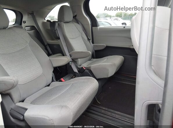 5TDKRKECXMS043146 2021 TOYOTA SIENNA Red Vista de la etiqueta del VIN