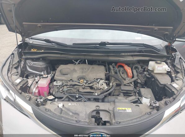 5TDKSKFC0MS008182 2021 TOYOTA SIENNA Gray Вид ззаду