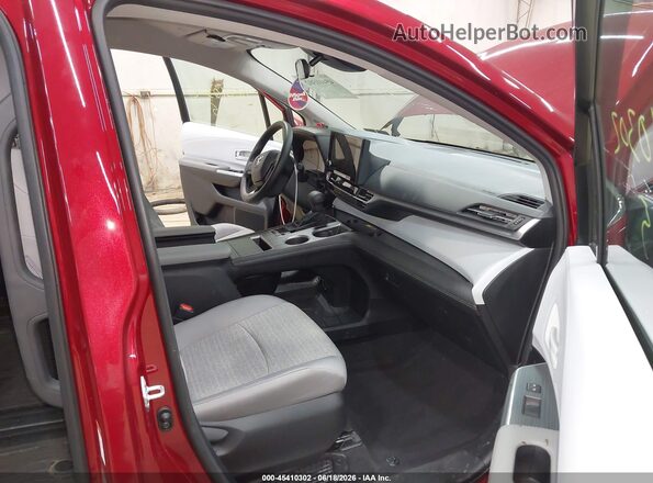 5TDKSKFC0SS207195 2025 TOYOTA SIENNA Burgundy Widok wnętrza z przodu