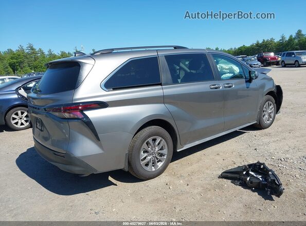 5TDKSKFC3TS247143 2026 TOYOTA SIENNA Gray Trasero derecho
