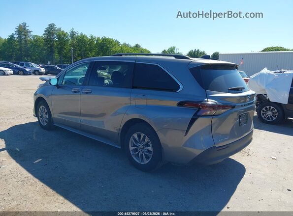 5TDKSKFC3TS247143 2026 TOYOTA SIENNA Gray Trasero izquierdo