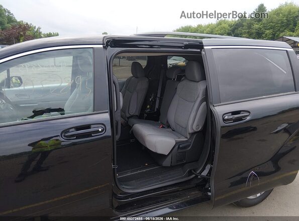 5TDKSKFC4SS210682 2025 TOYOTA SIENNA Black VIN կոդի պիտակի տեսք