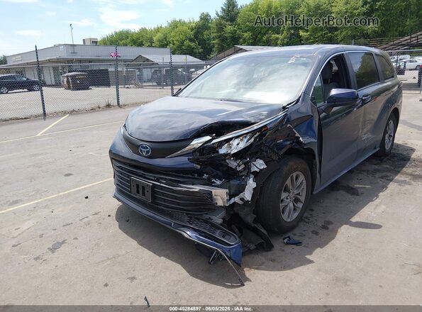 5TDKSKFC7SS189309 2025 TOYOTA SIENNA Blue Widok z przodu