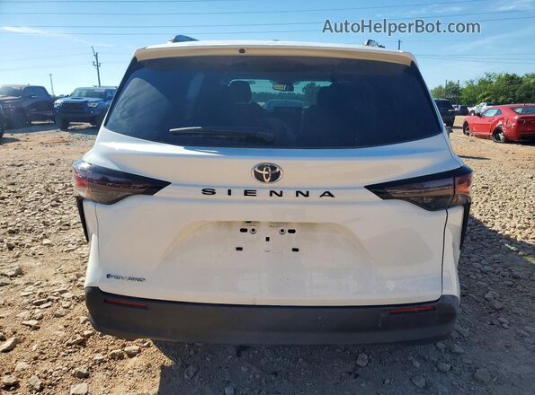 5TDKSKFC7TS231527 2026 TOYOTA SIENNA White Vista trasera