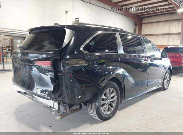 5TDKSKFCXMS032537 2021 TOYOTA SIENNA Black Հետևի աջ