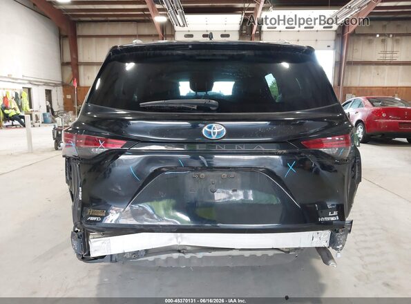 5TDKSKFCXMS032537 2021 TOYOTA SIENNA Black 