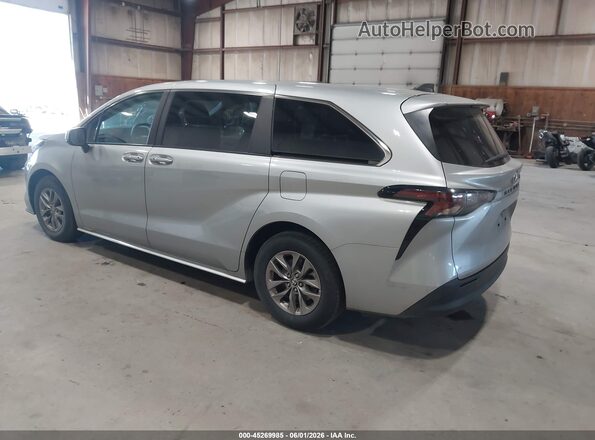 5TDKSKFCXPS094976 2023 TOYOTA SIENNA Silver Tył lewy