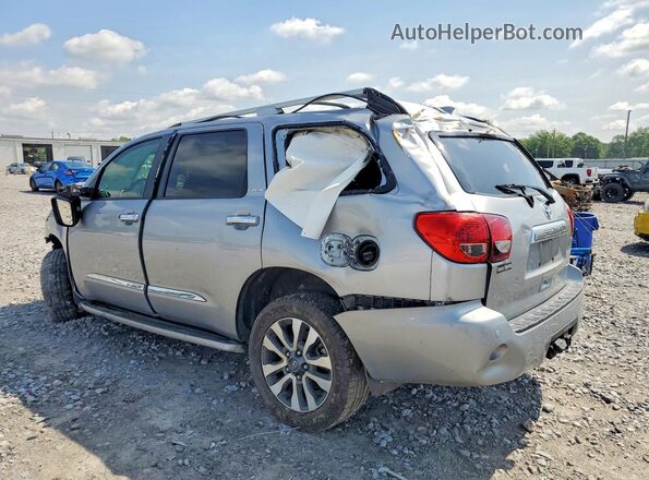 5TDKY5G11JS070313 2018 TOYOTA SEQUOIA Silver Задня ліва чверть