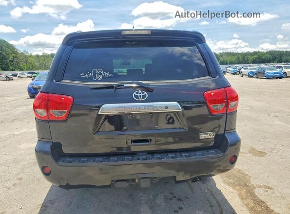 5TDKY5G15HS066856 2017 TOYOTA SEQUOIA Black უკანა ხედი
