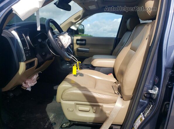 5TDKY5G19LS075133 2020 TOYOTA SEQUOIA Blue Vista interior delantera