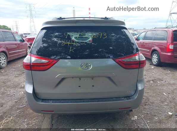 5TDKZ3DC0HS784452 2017 TOYOTA SIENNA Silver 