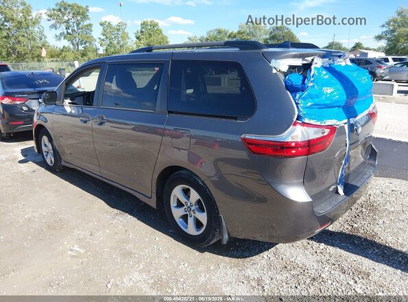 5TDKZ3DC0JS922805 2018 TOYOTA SIENNA Серый Задняя левая четверть
