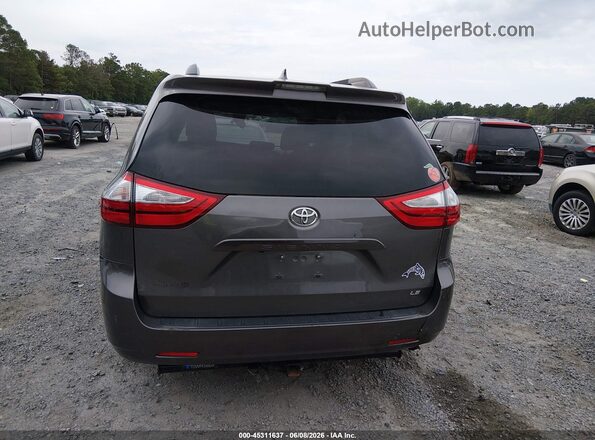 5TDKZ3DC0JS941855 2018 TOYOTA SIENNA Gray 