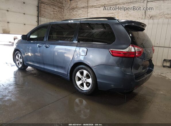 5TDKZ3DC1HS814493 2017 TOYOTA SIENNA Blue უკანა მარცხენა