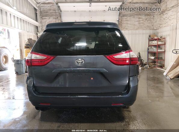 5TDKZ3DC1HS814493 2017 TOYOTA SIENNA Blue 