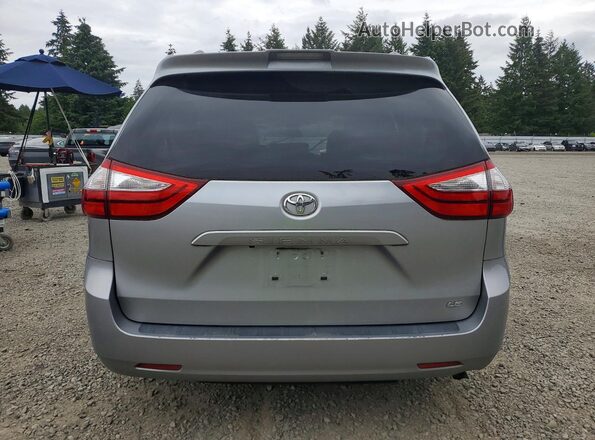 5TDKZ3DC1JS904751 2018 TOYOTA SIENNA Silver 