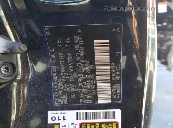 5TDKZ3DC2JS917797 2018 TOYOTA SIENNA Black Engine compartment view