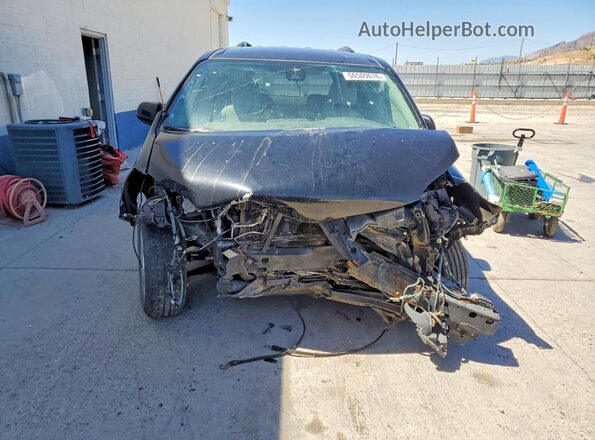 5TDKZ3DC2JS917797 2018 TOYOTA SIENNA Black Front view