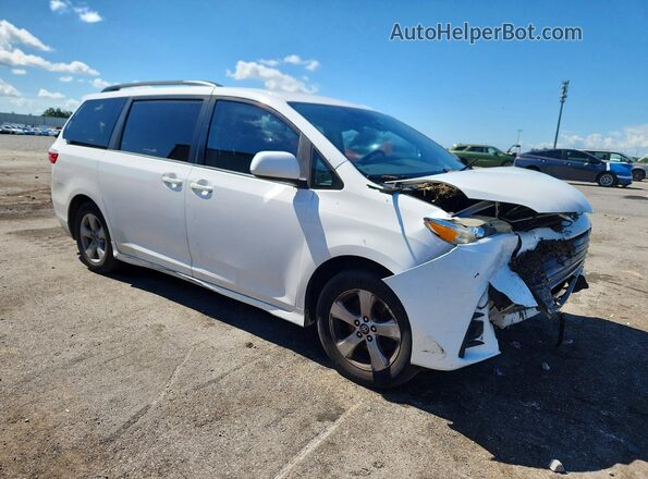 5TDKZ3DC2JS963677 2018 TOYOTA SIENNA White Передня права чверть