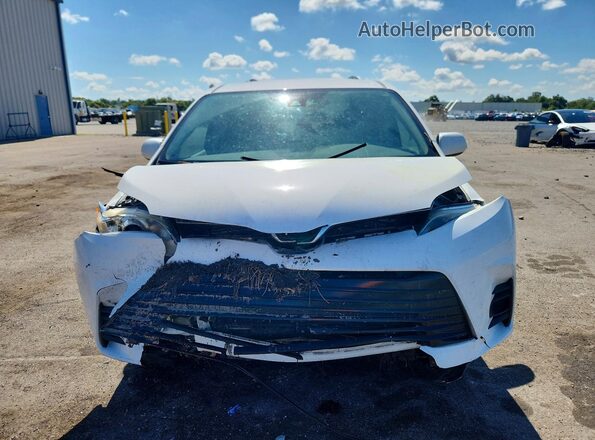 5TDKZ3DC2JS963677 2018 TOYOTA SIENNA White Вид спереду