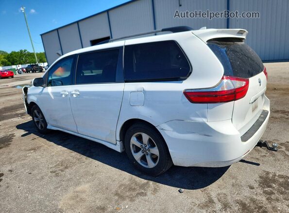 5TDKZ3DC2JS963677 2018 TOYOTA SIENNA White Задня ліва чверть