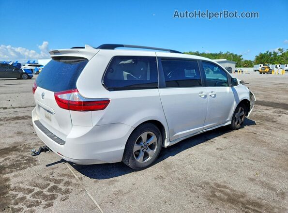 5TDKZ3DC2JS963677 2018 TOYOTA SIENNA White Задня права чверть