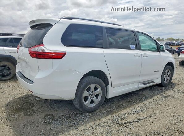 5TDKZ3DC2KS013160 2019 TOYOTA SIENNA White Rear right