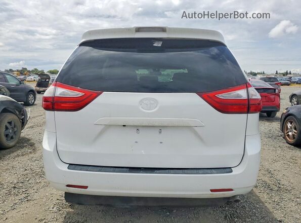 5TDKZ3DC2KS013160 2019 TOYOTA SIENNA White Rear view