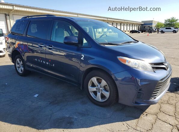 5TDKZ3DC2LS055992 2020 TOYOTA SIENNA Blue 