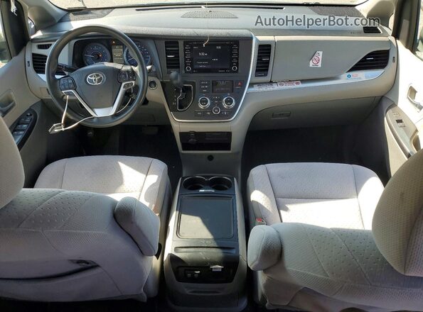 5TDKZ3DC2LS055992 2020 TOYOTA SIENNA Blue 