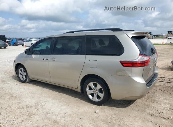 5TDKZ3DC3HS798054 2017 TOYOTA SIENNA Gold 