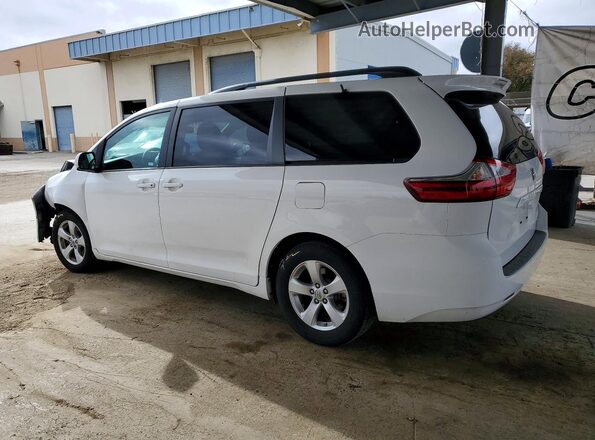 5TDKZ3DC3HS883024 2017 TOYOTA SIENNA White Trasero izquierdo