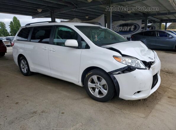 5TDKZ3DC3HS883024 2017 TOYOTA SIENNA White Delantero derecho