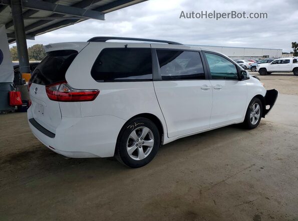 5TDKZ3DC3HS883024 2017 TOYOTA SIENNA White Trasero derecho