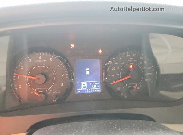 5TDKZ3DC3HS883024 2017 TOYOTA SIENNA White Vista del cuadro de instrumentos