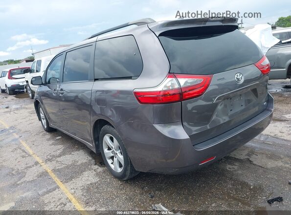 5TDKZ3DC3LS023228 2020 TOYOTA SIENNA Gray Rear left