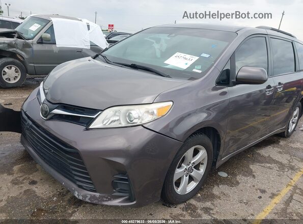 5TDKZ3DC3LS023228 2020 TOYOTA SIENNA Gray Front left