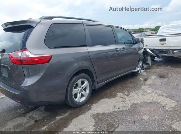 5TDKZ3DC3LS023228 2020 TOYOTA SIENNA Gray Rear right