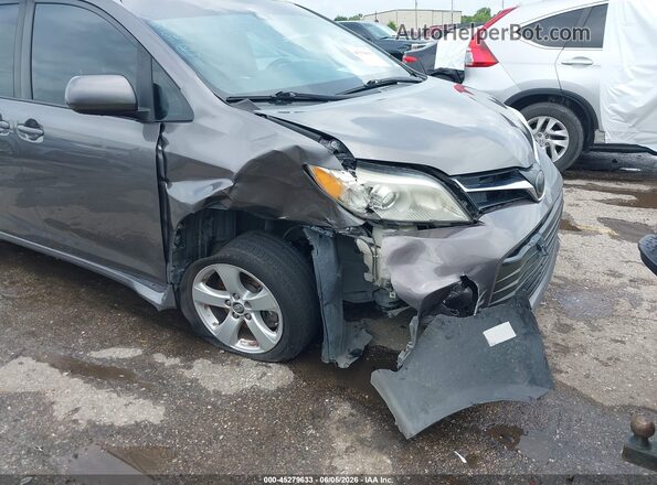 5TDKZ3DC3LS023228 2020 TOYOTA SIENNA Gray Front view