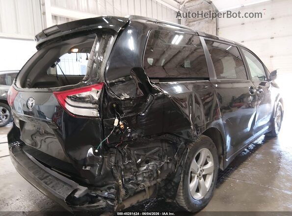5TDKZ3DC3LS052132 2020 TOYOTA SIENNA Black Front view
