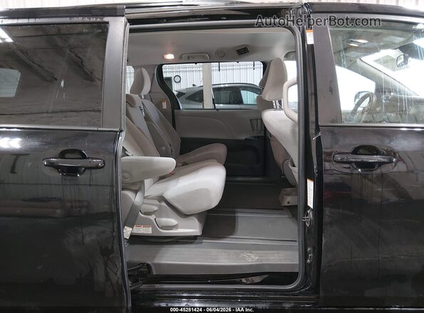 5TDKZ3DC3LS052132 2020 TOYOTA SIENNA Black VIN sticker view