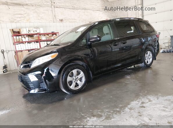 5TDKZ3DC3LS052132 2020 TOYOTA SIENNA Black Front left