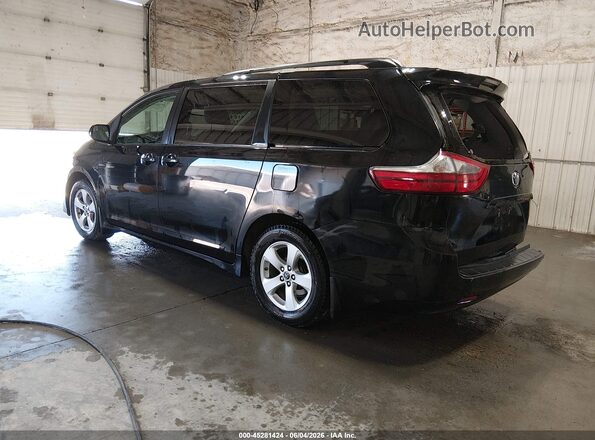 5TDKZ3DC3LS052132 2020 TOYOTA SIENNA Black Rear left