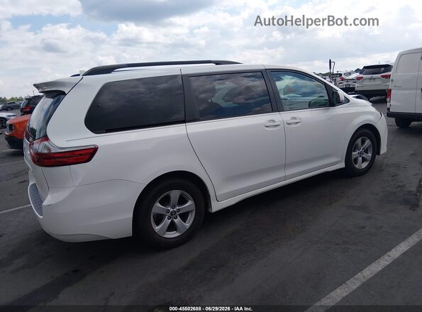 5TDKZ3DC4LS034142 2020 TOYOTA SIENNA Белый Задняя правая четверть
