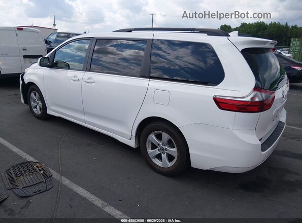 5TDKZ3DC4LS034142 2020 TOYOTA SIENNA Белый Задняя левая четверть