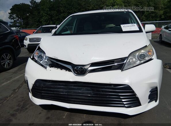 5TDKZ3DC4LS034142 2020 TOYOTA SIENNA Белый Вид спереди