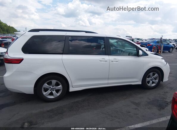 5TDKZ3DC4LS034142 2020 TOYOTA SIENNA Белый Вид задней части салона