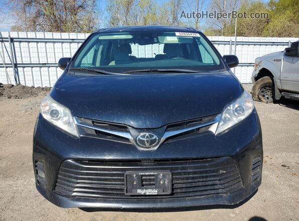 5TDKZ3DC4LS047165 2020 TOYOTA SIENNA Black Вид спереду