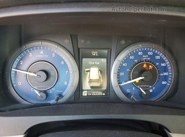 5TDKZ3DC4LS047165 2020 TOYOTA SIENNA Black Вид щитка приладів
